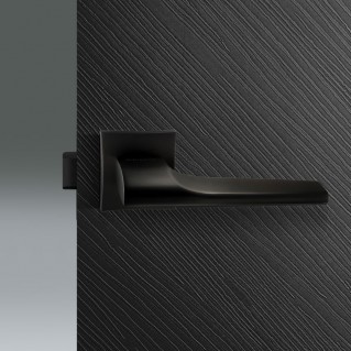 Дверна ручка 044-15E Black (TIMELESS) чорний матовий