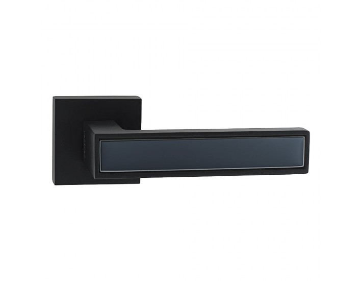 Фото Дверная ручка 204-15E Black (PRESTIGE) черный матовый 1 Фото Дверная ручка 204-15E Black (PRESTIGE) черный матовый 1