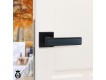 Фото Дверная ручка 204-15E Black (PRESTIGE) черный матовый 3 Фото Дверная ручка 204-15E Black (PRESTIGE) черный матовый 3