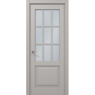 Двері міжкімнатні ПАПА КАРЛО Millenium ML-36 Світло сірий супермат