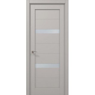 Двері міжкімнатні ПАПА КАРЛО Millenium ML-54 Світло сірий супермат