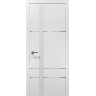 Двері міжкімнатні ПАПА КАРЛО Plato PL-10 білий матовий