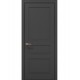Двери межкомнатные ПАПА КАРЛО Style ST-03 Темно серый супермат, кромка алюминий черный Двери межкомнатные ПАПА КАРЛО Style ST-03 Темно серый супермат, кромка алюминий черный