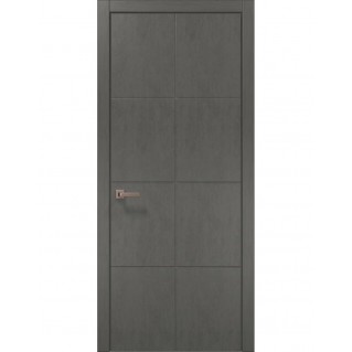 Двері міжкімнатні ПАПА КАРЛО Style ST-06 Бетон сірий, кромка ABC