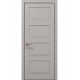 Двери межкомнатные ПАПА КАРЛО Style ST-04 Светло серый супермат, кромка алюминий черный Двери межкомнатные ПАПА КАРЛО Style ST-04 Светло серый супермат, кромка алюминий черный