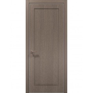 Двері міжкімнатні ПАПА КАРЛО Style ST-01 колір Дуб сірий кромка алюміній сірий