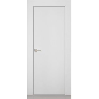 Двері приховані ПАПА КАРЛО Prime-AL, кромка сірий алюміній