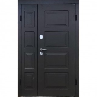 Входная дверь полуторная уличного типа серия Люкс RAL модель Дублин