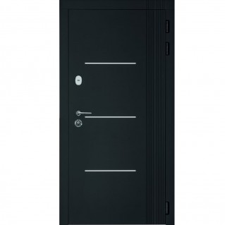 Входная дверь квартирного типа серия Трио модель Алюма 3