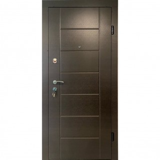 Вхідні двері квартирного типу Еліт мод. Токіо венге темний горизонт