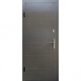 Вхідні двері квартирного типу Комфорт мод. Арізона венге сірий горизонт