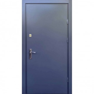 Вхідні двері вуличного типу Метал-ДСП RAL 7024|Венге магія