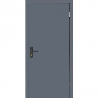 Вхідні двері вуличного типу Метал-МДФ модель Елегант Антік|Арізона (RAL 7024|Венге сірий горизонт)