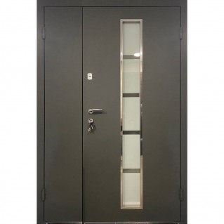 Вхідні двері вуличного типу Street (Метал-МДФ) модель Стріт 1200 metaliс grey|антрацит