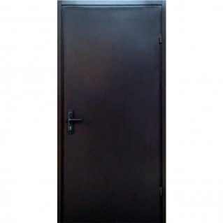 Вхідні двері вуличного типу Технічна Метал|Метал (RAL 8019 та RAL 7024)
