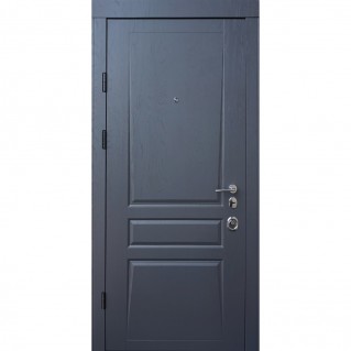 Двері вхідні квартирного типу • Авангард • Трино (дуб графіт/білий супермат) Двері вхідні квартирного типу • Авангард • Трино (дуб графіт/білий супермат)