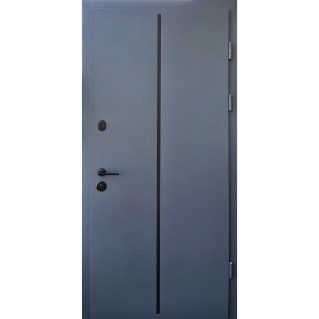 Двері вхідні вуличного типу • Форт Lama • Line (антрацит / біле дерево) Двері вхідні вуличного типу • Форт Lama • Line (антрацит / біле дерево)