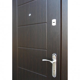 Дверь входная квартирного типа • Эконом • Канзас (венге)