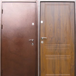 Двері вхідні універсального типу • Преміум • Метал - МДФ Осінь (дуб бронзовий)