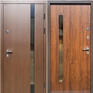 Двері вхідні вуличного типу • Сублімація Комфорт • Авеню (бронзовий дуб)