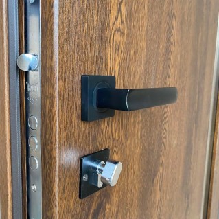 Двері вхідні вуличного типу • Еталон • Крона (дуб бронзовий)