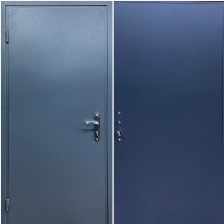 Двері вхідні вуличного типу • Економ • Метал - ДСП (RAL 7024 / антрацит)