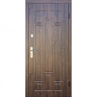 Двері вхідні вуличного типу • Оптима плюс • Арка (дуб бронзовий)