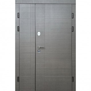 Двері вхідні вуличного типу • Стандарт плюс • Арізона 1200 (венге сірий горизонт)