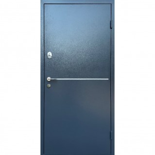 Двері вхідні вуличного типу • Оптима плюс • Блейд (RAL 7024 / антрацит)