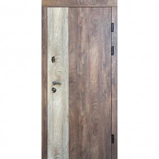 Дверь входная квартирного типа • Комфорт • Соната (срез дерева коньячный / срез дерева пепельный) Дверь входная квартирного типа • Комфорт • Соната (срез дерева коньячный / срез дерева пепельный)