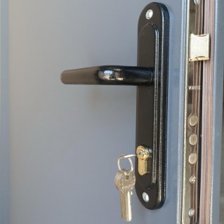 Двері вхідні вуличного типу • Економ • Технічні (RAL 7024)