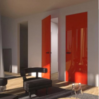 Фарбовані двері прихованого монтажу SecretDoors глянець