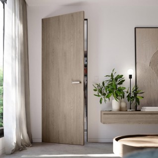 Двери скрытого монтажа SecretDoors шпон натуральный тонированный