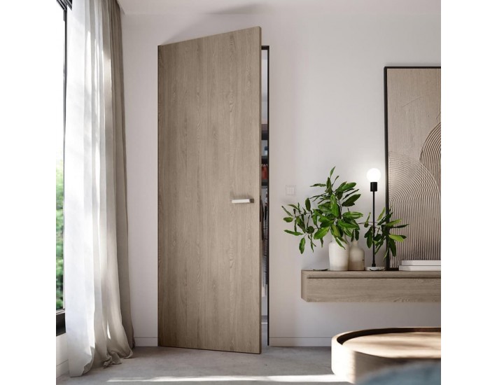 Фото Двері прихованого монтажу SecretDoors шпон натуральний 1 Фото Двері прихованого монтажу SecretDoors шпон натуральний 1