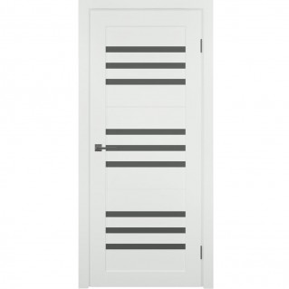 Двері міжкімнатні Sline S5 білий мат