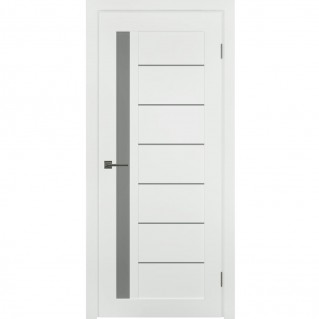 Двері міжкімнатні Sline S4 білий мат