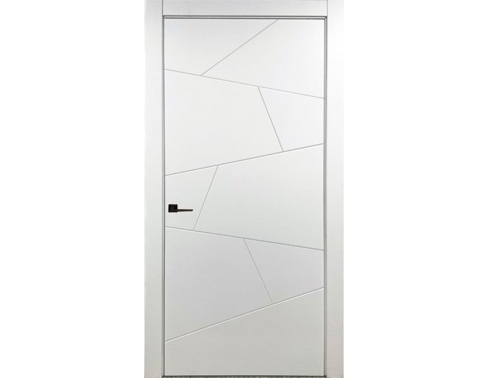 Фото Двері міжкімнатні Status Doors Geometry біла емаль RAL 9003 1 Фото Двері міжкімнатні Status Doors Geometry біла емаль RAL 9003 1