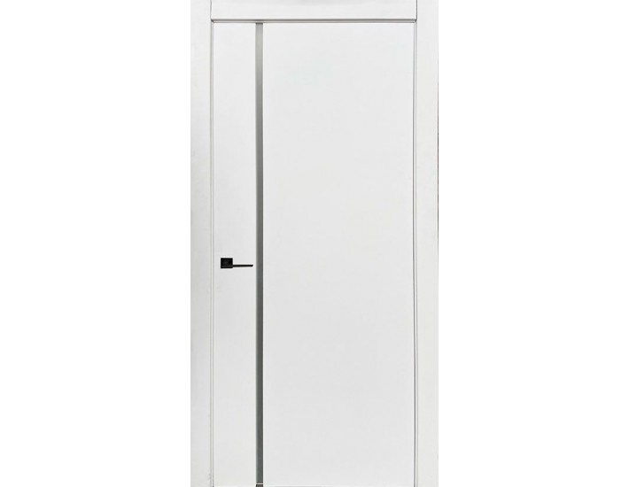 Фото Двері міжкімнатні Status Doors Ultra-2-Satin Glass (30мм) біла емаль RAL 9003 1