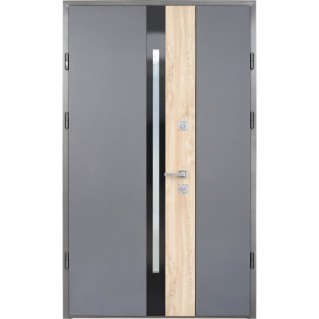 Вхідні двері вуличного типу Stability Proof 1.5 Securemme Slim S Double