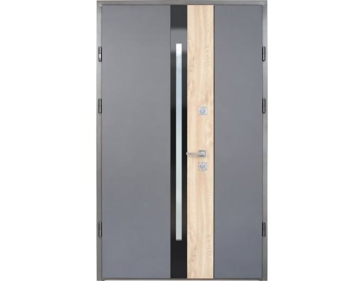 Фото Вхідні двері вуличного типу Stability Proof 1.5 Securemme Slim S Double 1 Фото Вхідні двері вуличного типу Stability Proof 1.5 Securemme Slim S Double 1