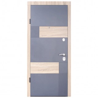 Вхідні двері квартирного типу • Standart Securemme • мод. Style Volkano