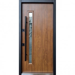 Вхідні двері вуличного типу Proof Mottura мод. Rio-S Loft (дуб темний)