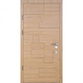 Вхідні двері квартироного типу Standard Lux Securemme • В обороті.