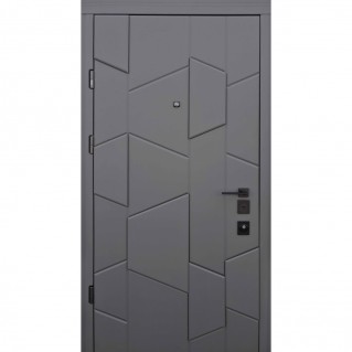 Вхідні двері Prestige Lux квартира Matrix (мусонне дерево софттач/софт дрібний)