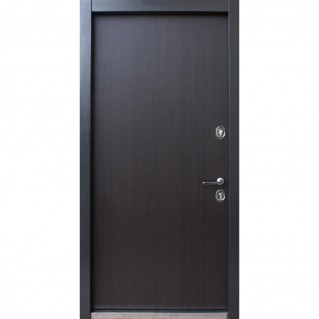 Вхідні двері вуличного типу • Proof Mottura • мод. Party D (венге темний)