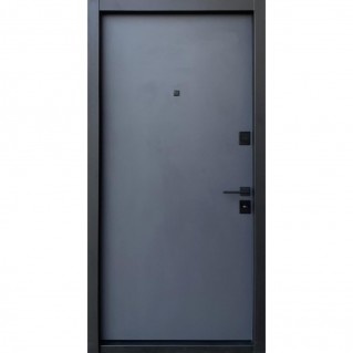 Вхідні двері Standard Lux Securemme квартира Delica AL (антранцит/антранцит)