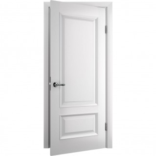 Двері міжкімнатні TERMINUS Caro 52 Ясен білий емаль глуха Двері міжкімнатні TERMINUS Caro 52 Ясен білий емаль глуха