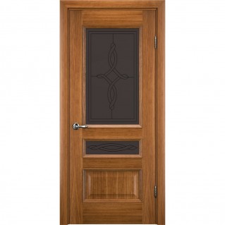Двері міжкімнатні TERMINUS Caro 53 Дуб даймонд засклена