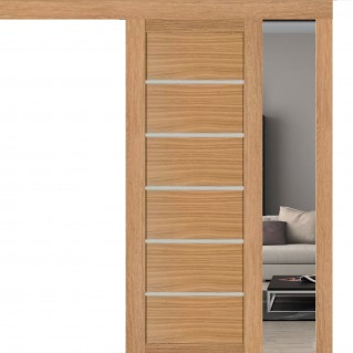 Двері розсувні TERMINUS Modern 137 Дуб світлий ПГ Двері розсувні TERMINUS Modern 137 Дуб світлий ПГ