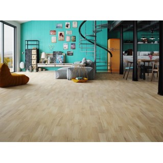 Паркетная доска BARLINEK Diana Forest Дуб Wolfsburg Molti 3W8000347 белый матовый лак